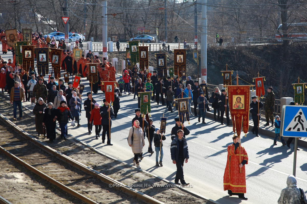 Крестный ход состоится в Нижнем Новгороде 4 ноября
