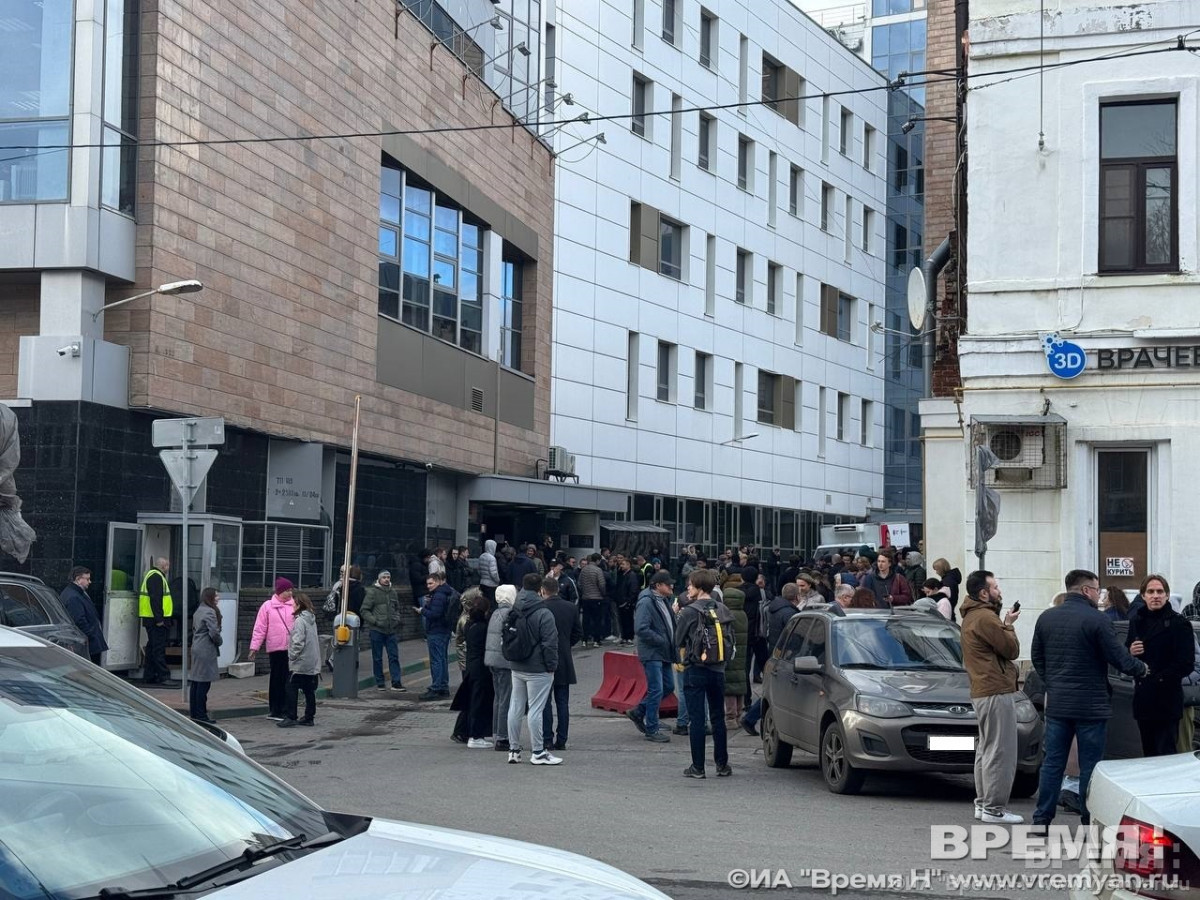 Пожарная сигнализация сработала в нижегородском бизнес-центре на улице Алексеевской