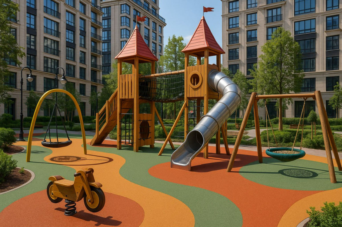 Детская инфраструктура в ЖК бизнес-класса: от детских площадок до образовательных пространств
