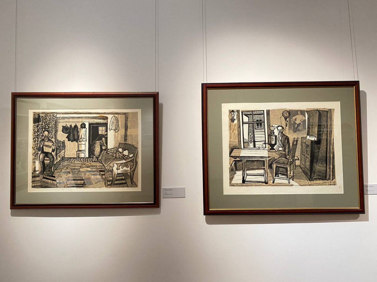 Русское искусство» Выставка Гурия Захарова «И жизнь, и слезы, и любовь…» открылась в «НГХМ