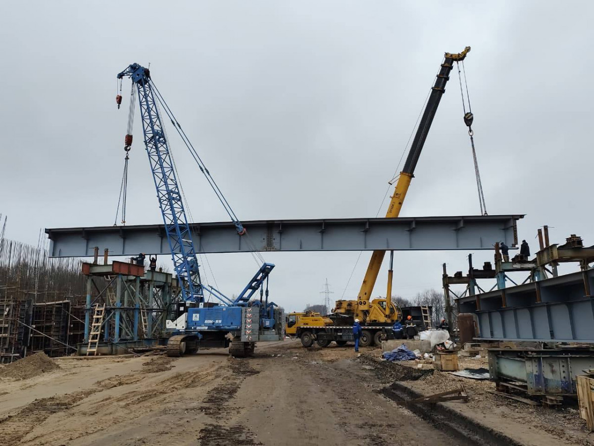 Компания «Автобан» показала фото строящегося дублёра проспекта Гагарина