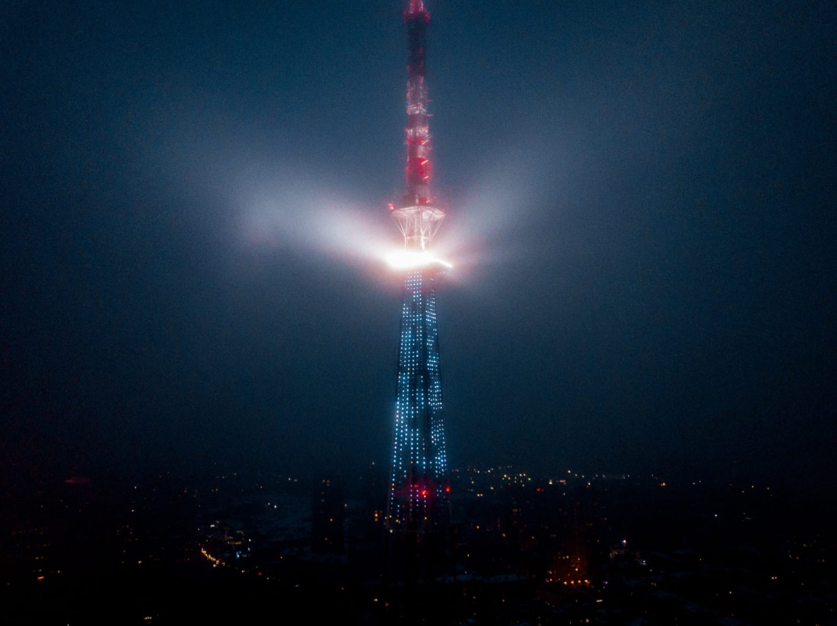 Нижегородская телебашня включит праздничную подсветку в День народного единства