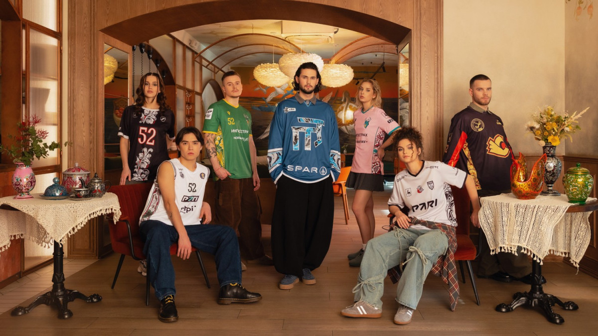 Семь спортивных нижегородских клубов проведут матчи в единой игровой форме, посвященной многообразию хохломы