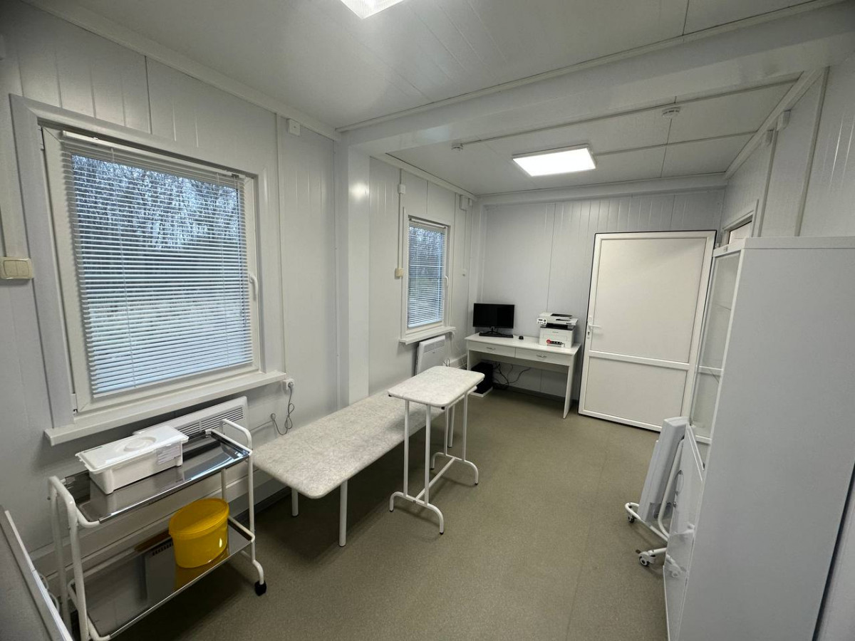 Новый ФАП открыли в Кстовском районе Нижнего Новгорода