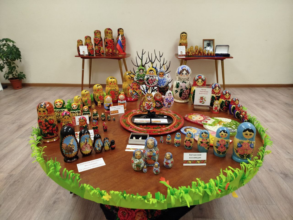 Уникальная выставка матрёшек появилась в Нижнем Новгороде