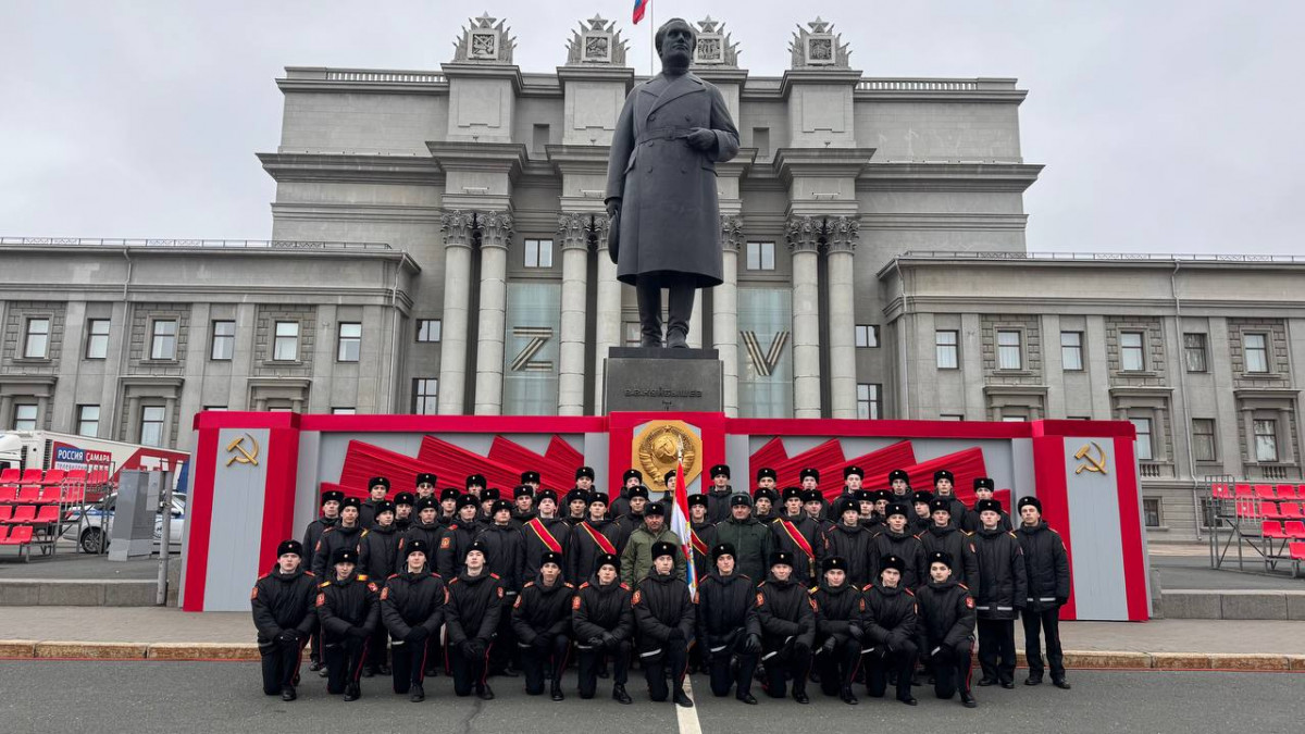 Нижегородские кадеты приняли участие в юбилейном «Параде памяти» в Самаре
