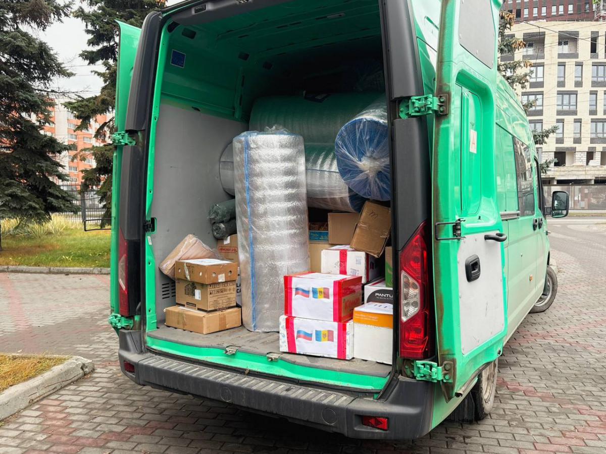 Гуманитарный груз и технику отправили жители Канавинского района в зону проведения СВО