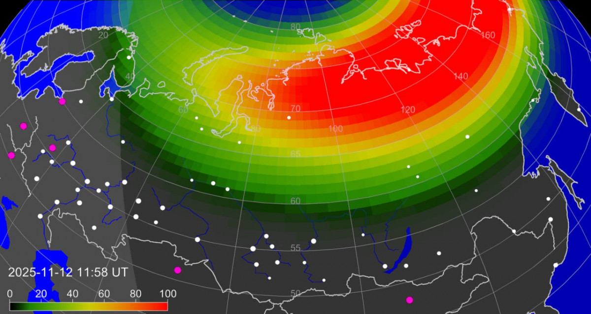 Нижегородцам приготовиться: вечером в небе региона возможно северное сияние