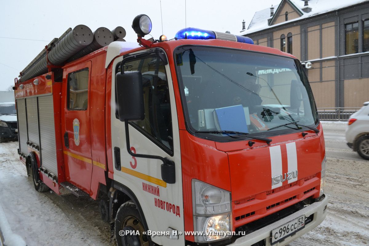 Семь пожаров ликвидировано в Нижегородской области за прошедшие сутки