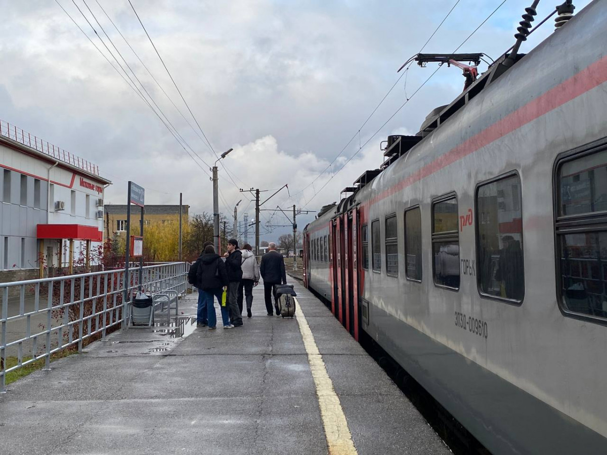 Перевозки электричками Нижний Новгород — Моховые Горы выросли на 30% в январе-октябре
