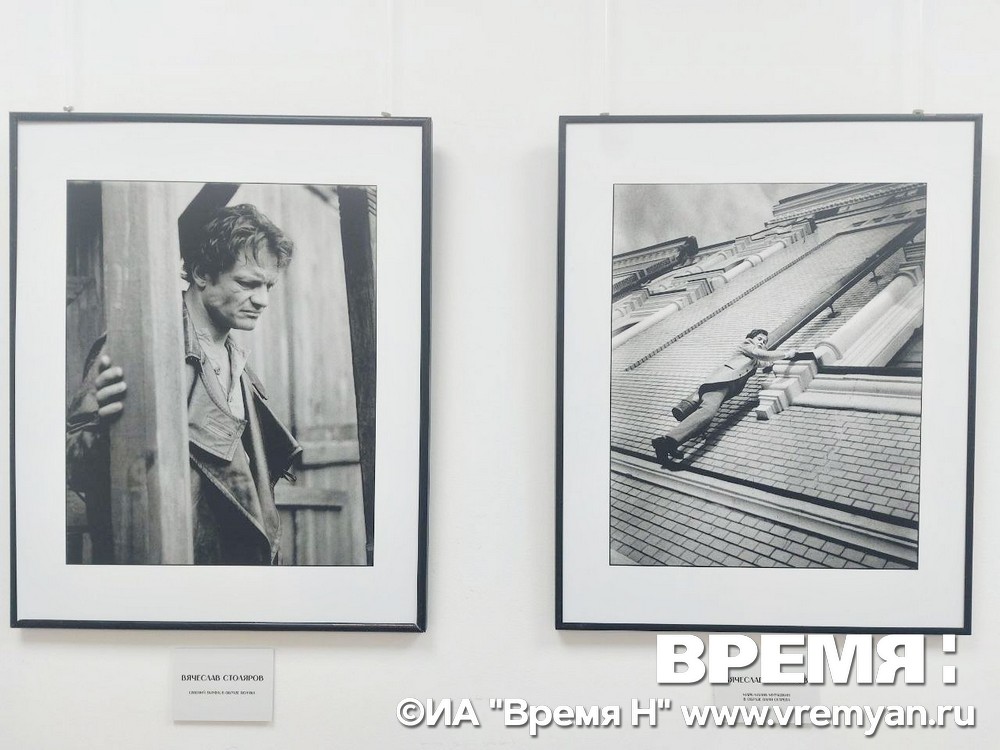 Выставка фотографий со съемочной площадки фильма «Волчок» открылась в Нижнем Новгороде