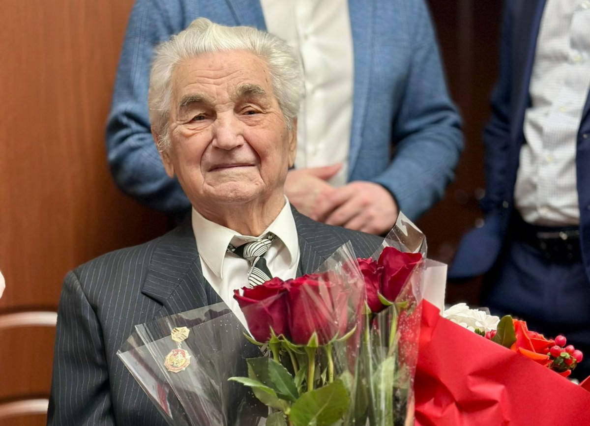 102 года исполнилось ветерану Великой Отечественной войны Григорию Гребенюку