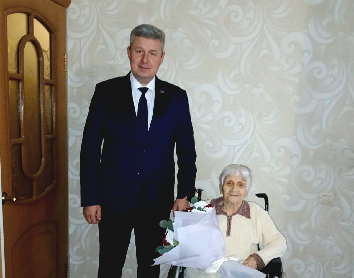 Участнице Великой Отечественной войны Ефимии Репетиловой исполнилось 104 года