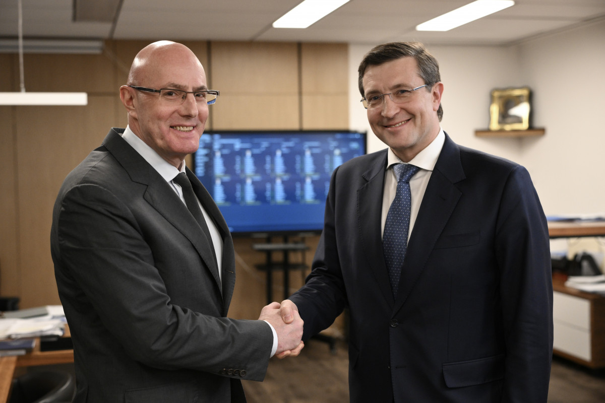 Дмитрий Чернышенко провел рабочую встречу с Глебом Никитиным