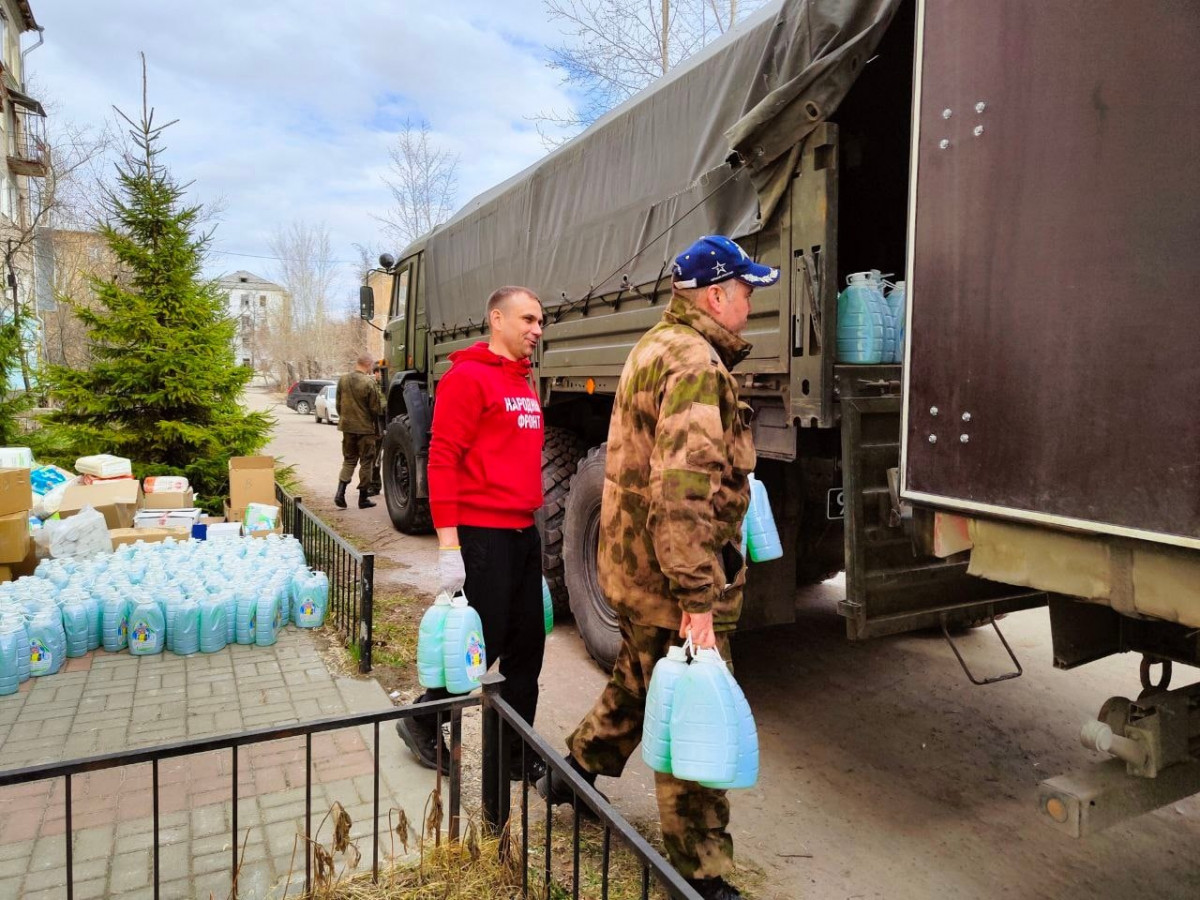Еще 15 тонн гуманитарной помощи отправили на Донбасс из Нижегородской области